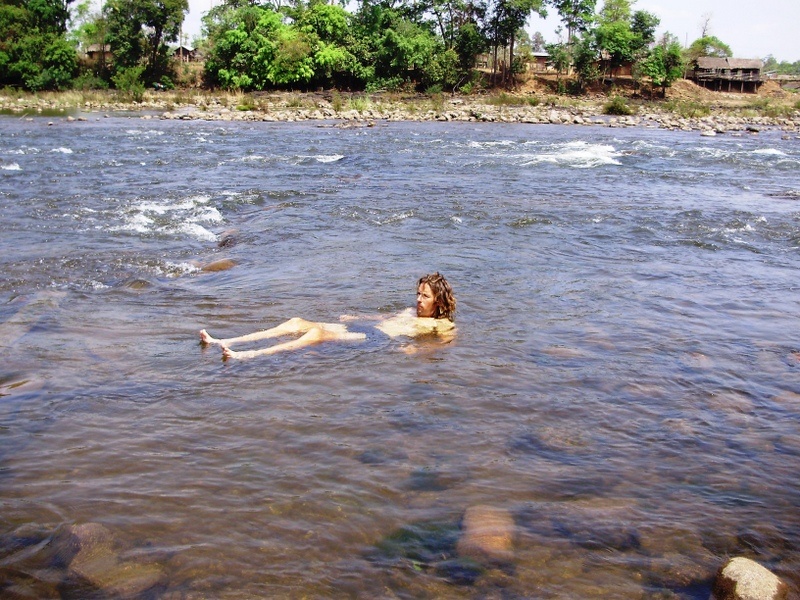 river swim